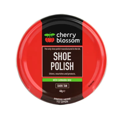 Image of Cherry Blossom Shoe Polish Dark Tan 40g