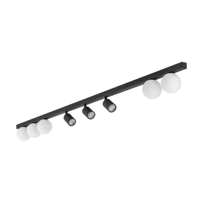 Image of Vox Ceiling Spotlight Bar Black 8xGU10, G9