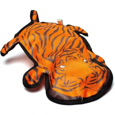 Image of Petface (Seriously Strong by Petface) Plush Tiger Dog Toy