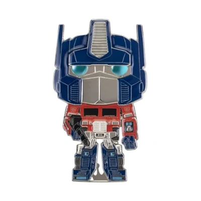 Image of Funko Large Pop! Enamel Pin Optimus Prime TRANSFORMERS: Chase Group Transformers Pins Cute Collectable Novelty Brooch for Backpacks &amp; Bags Gift Idea