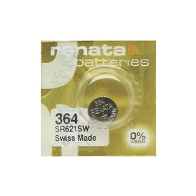 Image of Renata MP E 364 SR621SW Watch Battery, 60% More Powerful, 1 Battery