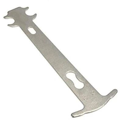 Image of IKAAR Bicycle Chain Wear Indicator Tool Bike Checker Mountain Road MTB Chains Gauge Measurement Ruler Cycling