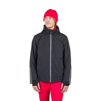 Image of Rossignol Strawpile Jacket Insulated Ski Waterproof Snowboard for Men, Black, M
