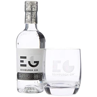 Image of Edinburgh Gin with Glass Gift Set, 20 cl