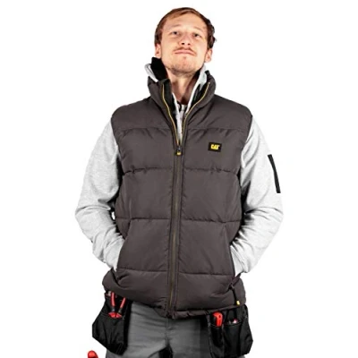 Image of Caterpillar Arctic Zone Vest Adults Black Large Mens