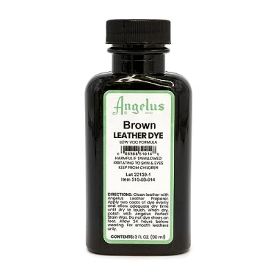 Image of Angelus Brown Low VOC Leather Dye 88ml