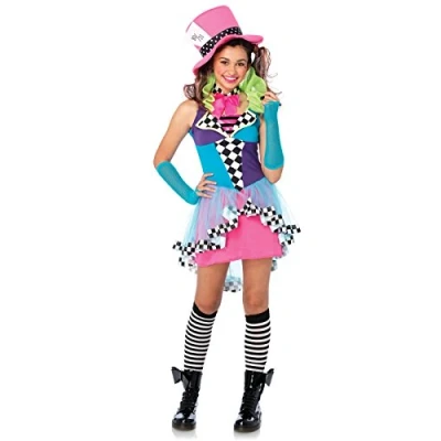 Image of Leg Avenue Junior Mayhem Hatter Costume (S/M)