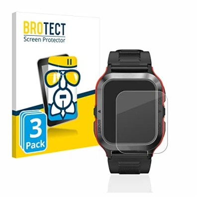 Image of brotect Glass Screen Protector Film compatible with Kospet Tank M2 (3 Pack) Foil 9H Protection [Scratch Resistant, High Clarity]