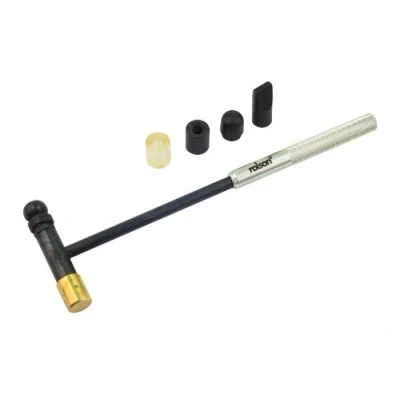 Image of Rolson Tools 59176 6 Head Hammer Watch Maker Mallet interchageable Tips