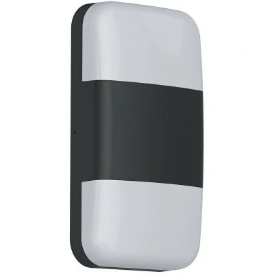Image of Lars Outdoor Flush Wall Lamp Black, 3000K, IP65