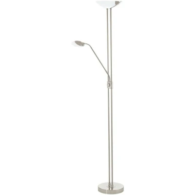 Image of Eglo Lighting Baya Led Mother &amp; Child Lamp Satin Nickel