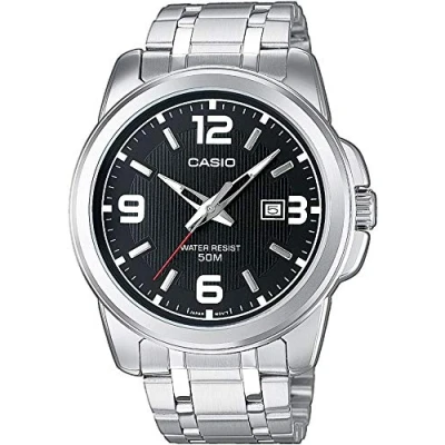 Image of Casio Men&#039;s Analogue Quartz Watch with Stainless Steel Bracelet MTP 1314PD 1A