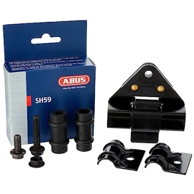 Image of ABUS SH 59 holder Lock for transporting the Granit Extreme U lock, black