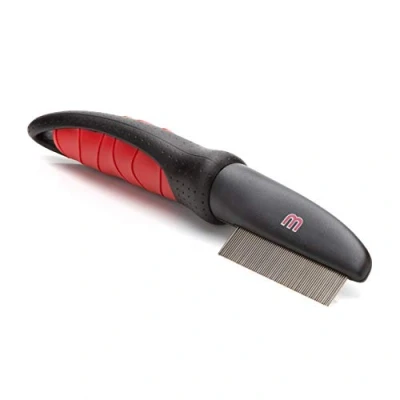 Image of Mikki Dog, Cat Flea Comb Remover for Small to Medium Sized Pets Dust, Lice Brush