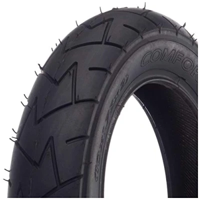 Image of Rubena Slick Tread Pushchair Tyres Black, 10 x 1.75/2 54/152