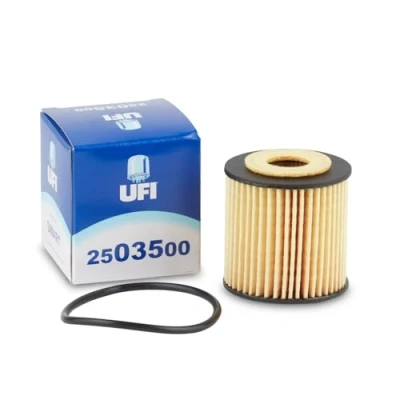 Image of 1601800310, 1601840025, A1601840225 Oil Filter UFI 25.035.00 Insert SMART: Fortwo II Coupe, Convertible, Cabrio