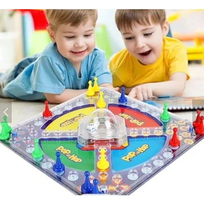 Image of Pop and Hop Game 2 4 Players Race to Base Family Fun Classic Board Kids Children Gift Idee