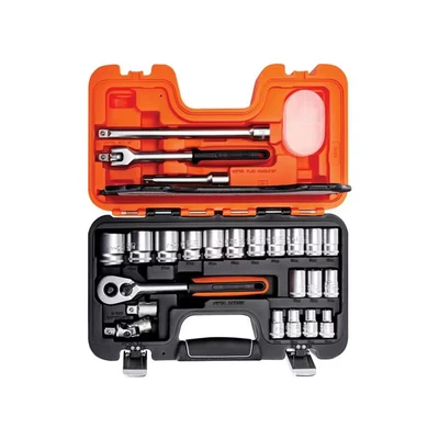 Image of Bahco S240 1/2″ Drive 24 Piece Metric Socket Set 10 32mm