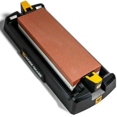 Image of Work Sharp Benchtop Whetstone Knife Sharpener for Knives &amp; Edged Tools Kitchen, Pocket, Fillet