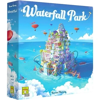 Image of Repos Waterfall Park Board Game Ages 8+ 3 5 Players 45 Minutes Playing Time