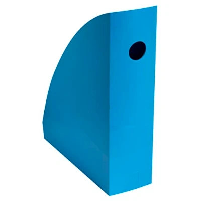 Image of Bee Blue Magazine File Turquoise