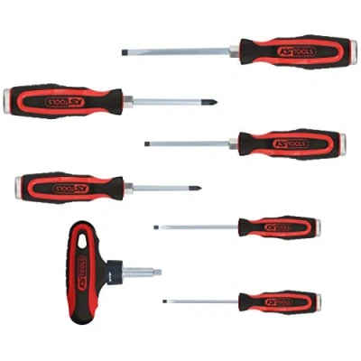 Image of KS Tools 151.1100 ERGOTORQUEmax hammer cap screwdriver set, 7 pcs