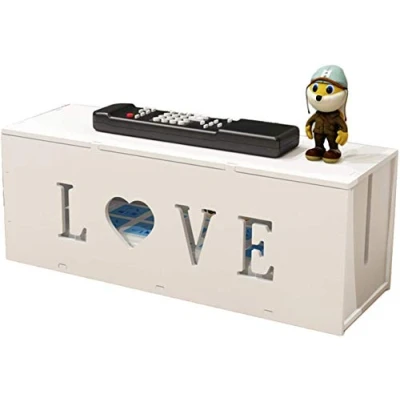 Image of Verve Jelly Cable Tidy Box,Hide and Conceal Extension Blocks Electrical Cables,Safe ABS Material,26x12x13.5cm