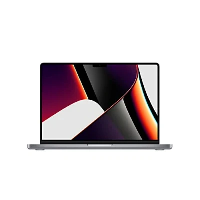 Image of 2021 Apple MacBook Pro with M1 Chip (14 inch, 16GB RAM, 1TB SSD Storage) (QWERTY English) Space Grey (Renewed)
