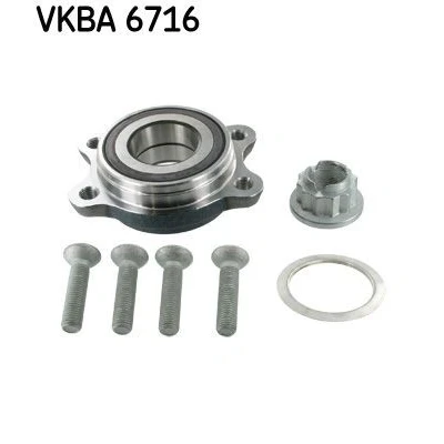 Image of L4FD407625 Wheel bearing kit SKF VKBA 6716 with integrated ABS sensor