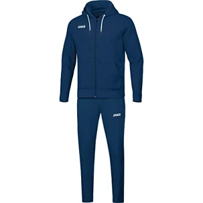 Image of JAKO Men&#039;s Base with Hood Jogging Suit Navy, XXL