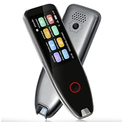 Image of Scan Reader Pen, 113 Languages Translator Pen for Dyslexia, OCR Digital Reading Supports Speech &amp; to Text Instant Translation, Online/Offline Learning, Meeting, Business