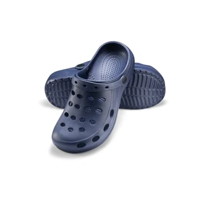 Image of ESTRO Garden Clogs for Women Shoes Men Womens Mens Gardening Plastic A02 (6 UK, Dark Blue)