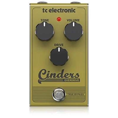 Image of TC Electronic CINDERS OVERDRIVE Tube Like with Extremely Responsive and Expressive Feel