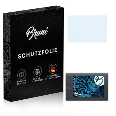 Image of Bruni Screen Protector compatible with Wacom INTUOS pro (medium) Film, crystal clear Protective Film (2X)