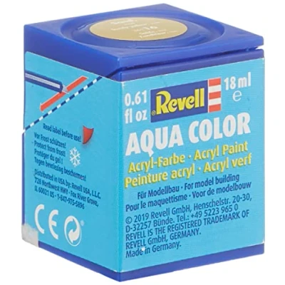 Image of Revell 18ml Aqua Color Acrylic Paint (Sandy Yellow Mat Finish)