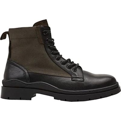 Image of Pepe Jeans Men&#039;s Brad Boot Combi, 999BLACK, 6 UK