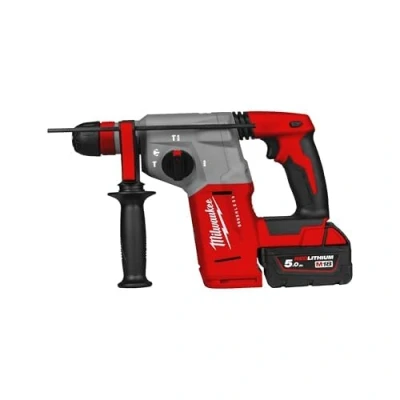 Image of MILWAUKEE 4933478892 18V M18 BLHX 502X Brushless SDS+ Drill + 2 x 5 Ah Batteries Charger in HD Box