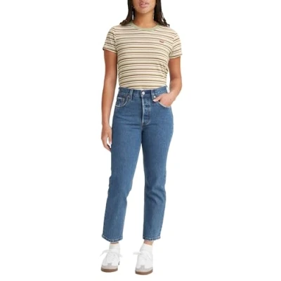 Image of Levi&#039;s 501 Crop Women&#039;s Jeans, Jazz Pop, 23W / 26L