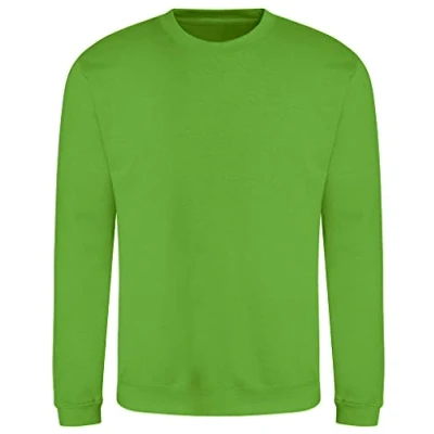 Image of AWDis Men&#039;s Sweat Sweatshirt, Green (Lime Green), XX Large