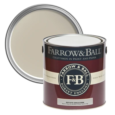 Image of Farrow &amp; Ball Sample Pot (Estate Emulsion 100ml) Drop Cloth