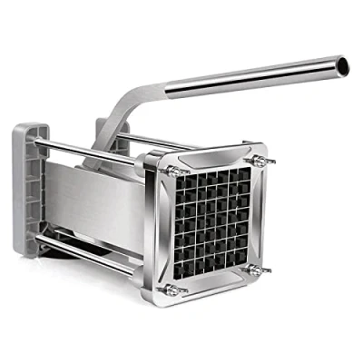 Image of Chip Cutter Machine, Sopito Professional Stainless Steel Potato Chipper for French Fries Cutters with 1/2 Inch Blades Home and Commercial Use