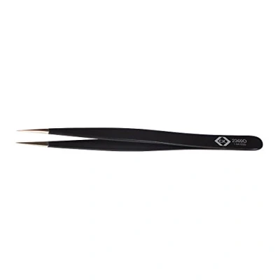 Image of C.K Precision Tweezer ESD 120mm, Slim, straight, fine tips