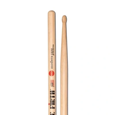 Image of Vic FIrth Modern Jazz Collection Drumsticks MJC3 American Hickory Oval Wood Tip
