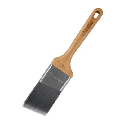 Image of ROLLINGDOG Cutting in Paint Brush 2.5 Inch Angled Wall Soft Filament for and Ceilings Furniture Painting