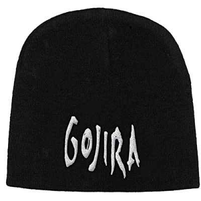 Image of Razamataz Gojira Logo Beanie Hat, multicoloured, One Size