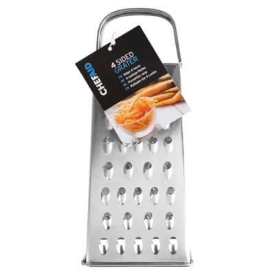 Image of Chef Aid C.AID 4 Sided Grater 10E01367, Metal