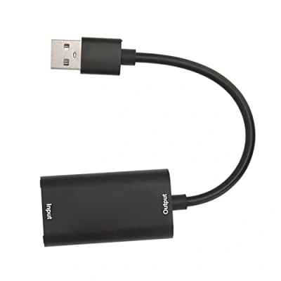 Image of ciciglow Video Capture Card,4K 1080P Plug and Play HD Multimedia Interface Record Card for Streaming, Teaching, Conference or Live Broadcasting(USB)