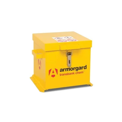 Image of Armorgard Transbank Chem Storage Chemical Boxes TRB1C 430W x 415D 365Hmm Type of Box