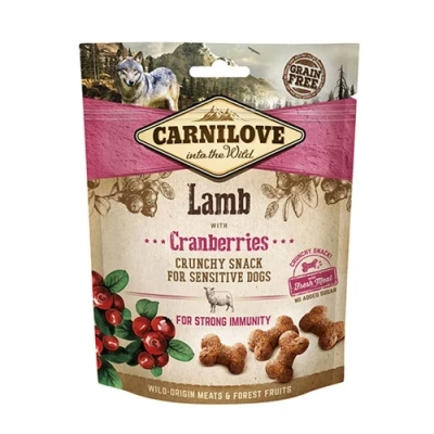 Image of Carnilove Crunchy Dog Snack 200g Lamb with Cranberries