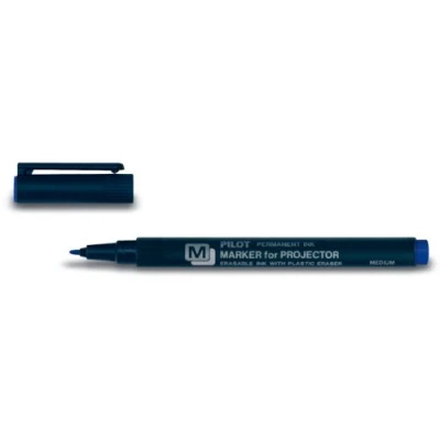 Image of Pilot SC OHM Blue Permanent Marker (Blue, Black, Blue, 0.8 mm)
